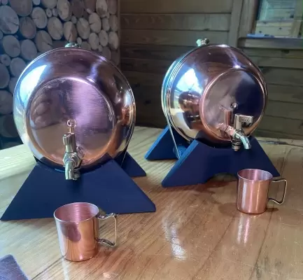 BARRIL DE COBRE MESA