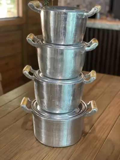 CALDEIRÃO DE ALUMINIO FUNDIDO 