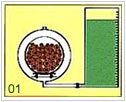 1 Etapa do processo de tratamento da madeira